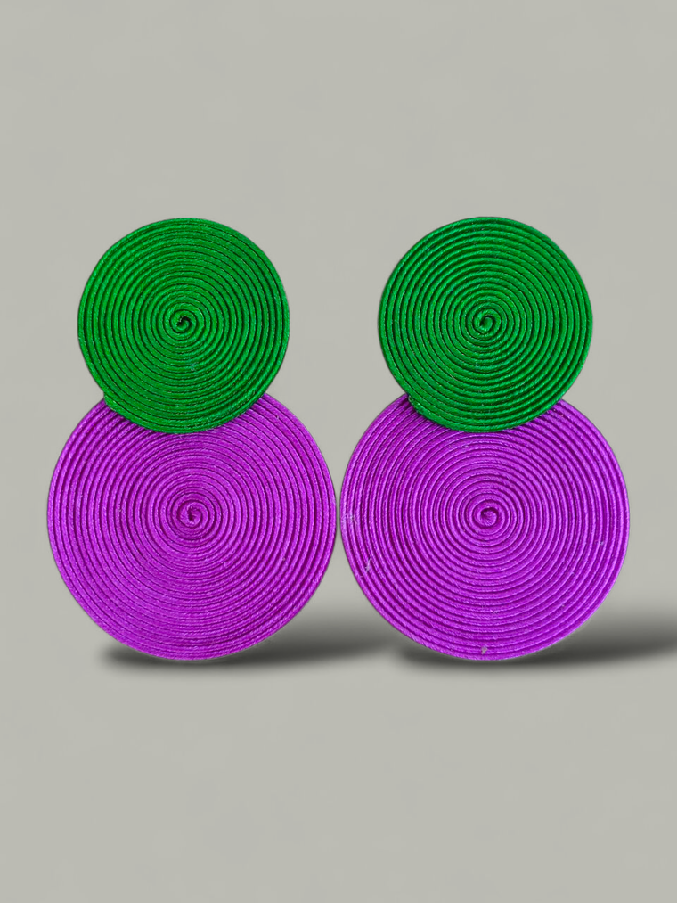 Maxi Arete Doble Soutache 2