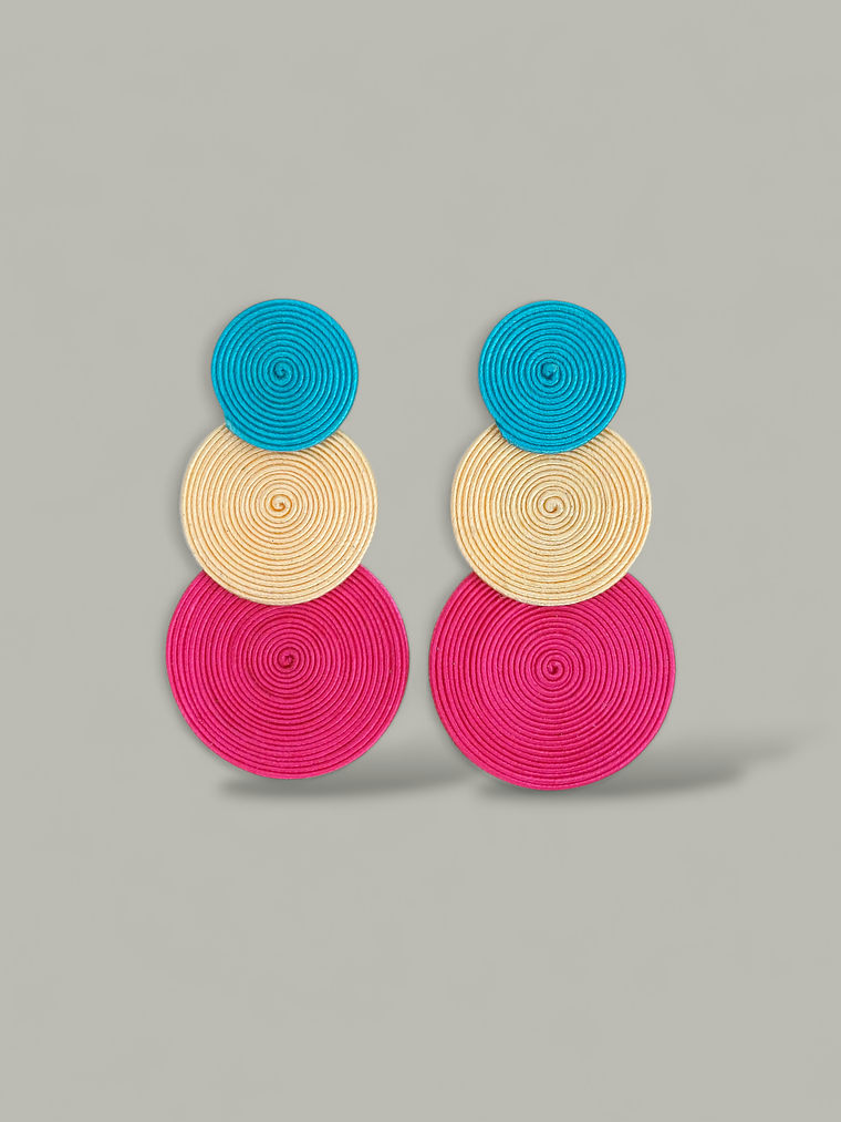 Maxi Arete triple Soutache 8