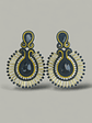 Maxi Arete Soutache con canutillo - Miniatura 2