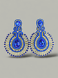 Maxi Arete Soutache con canutillo - Miniatura 6