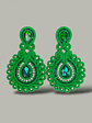 Maxi Arete Soutache Cristales - Miniatura 2