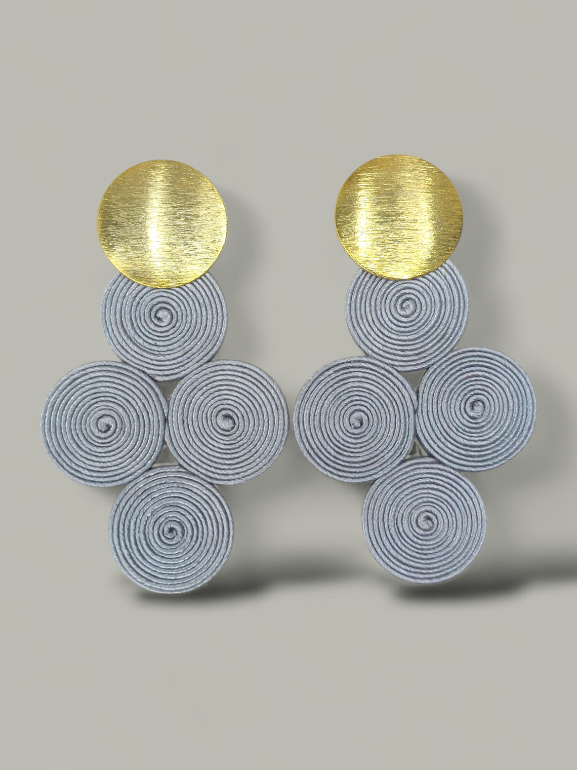 Maxi Arete Soutache 4 Circulos 9