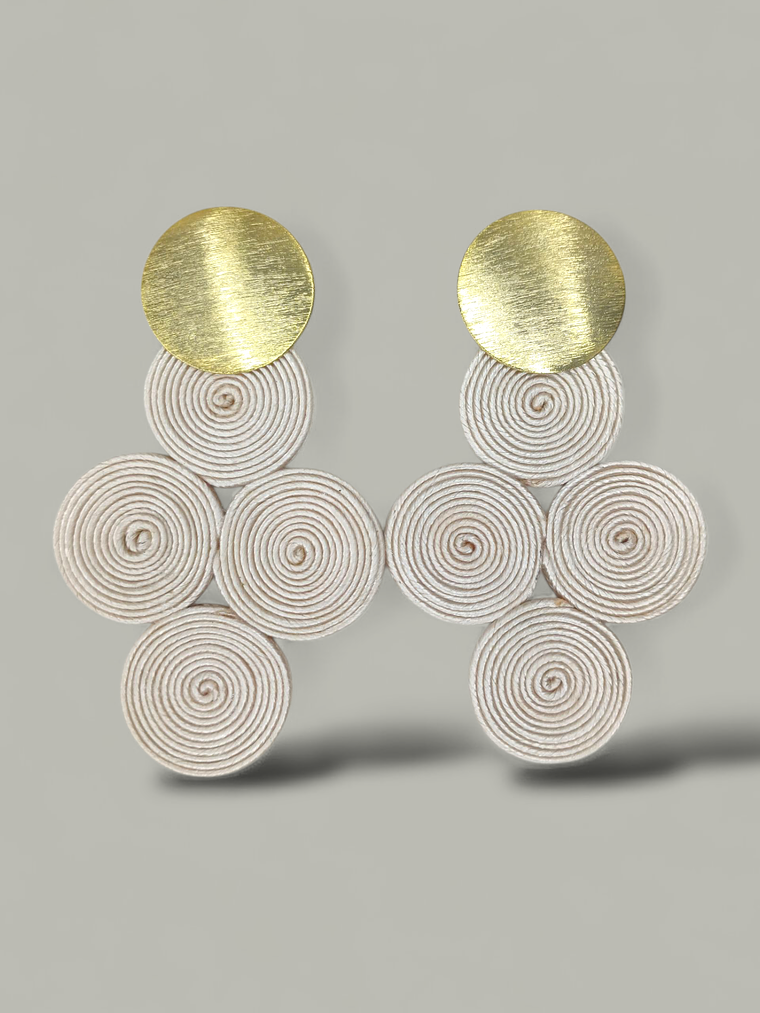 Maxi Arete Soutache 4 Circulos 14