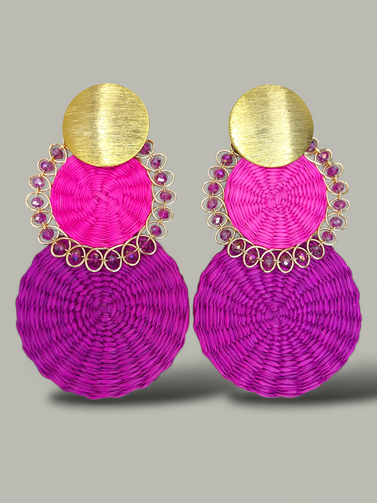 Maxi Arete Iraca doble Alambrismo 4