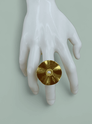 Anillo Redondo con perla