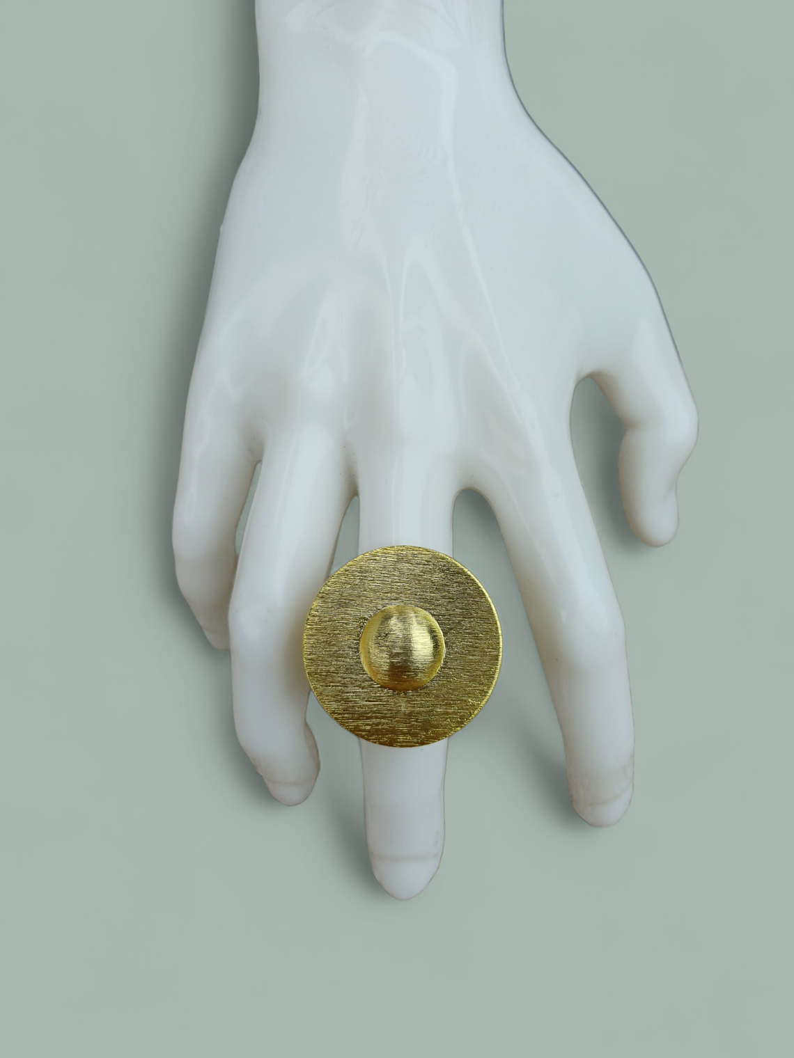 Anillo Bronce Cóncavo 2