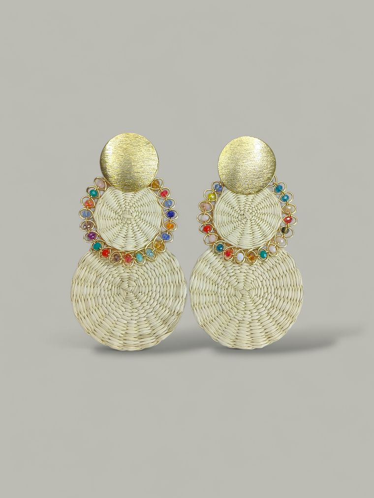 Maxi Arete Iraca doble Alambrismo 8