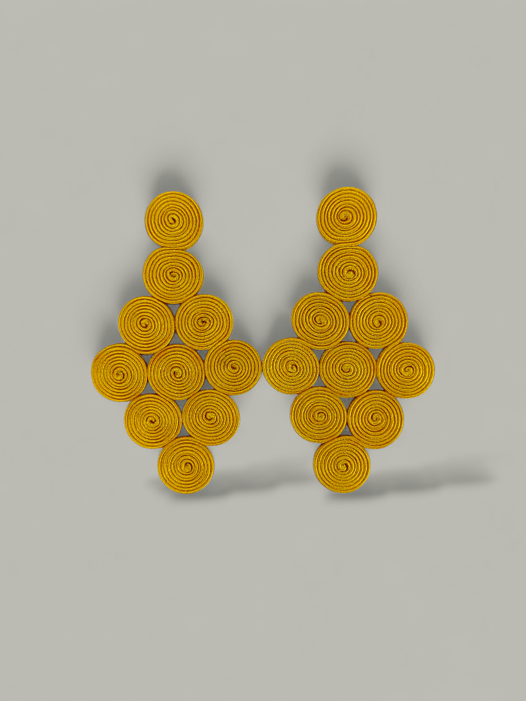 Maxi Arete Soutache Uva 7