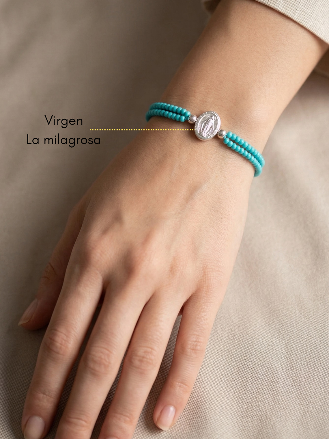Pulsera Virgen La Milagrosa 1