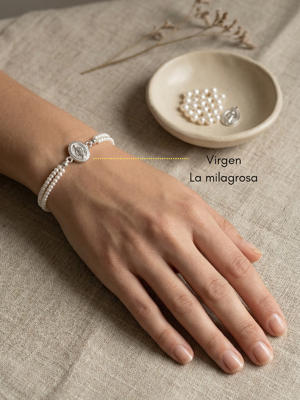 Pulsera Virgen La Milagrosa 2