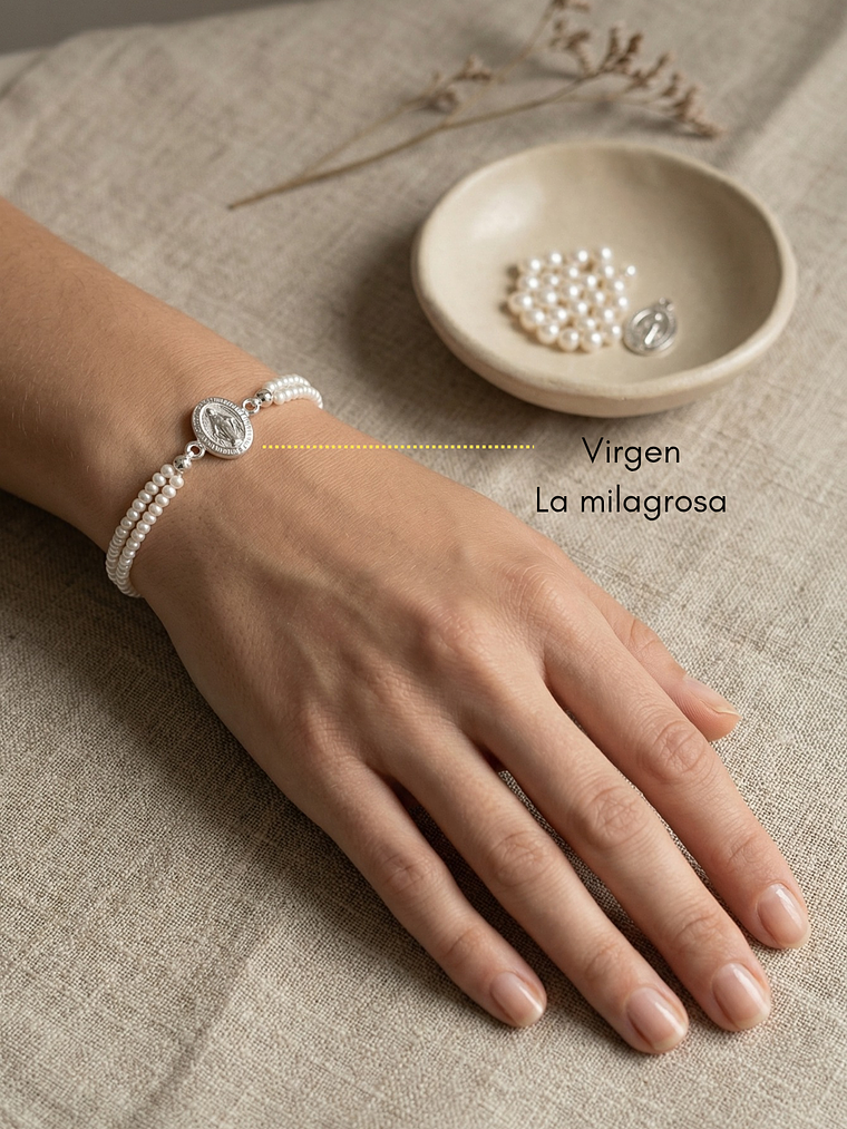 Pulsera Virgen La Milagrosa 2