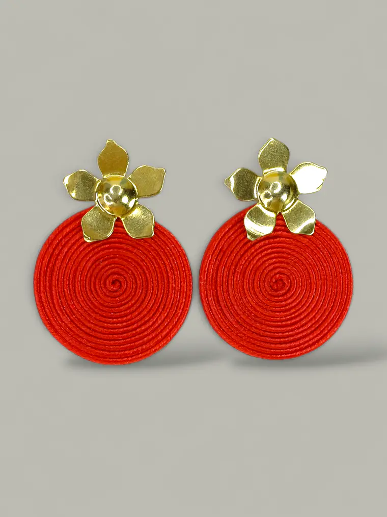 Mini Arete en Soutache  5