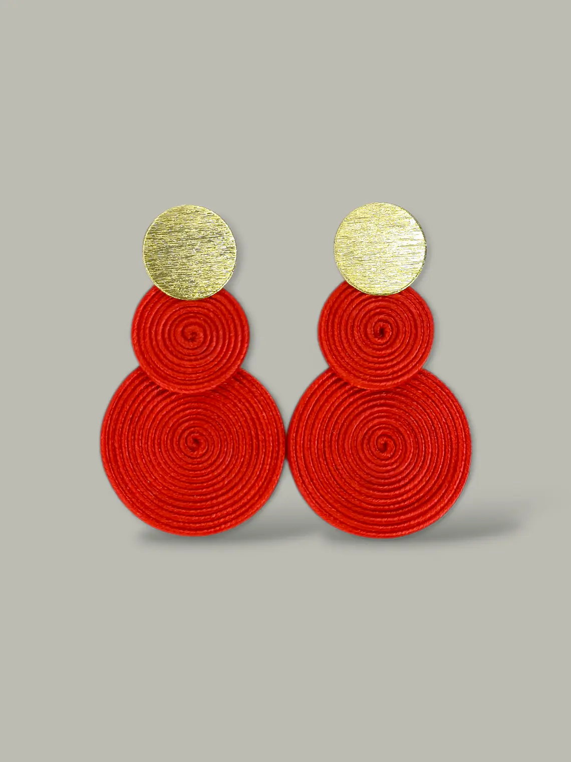 Aretes Mini Doble soutache 2