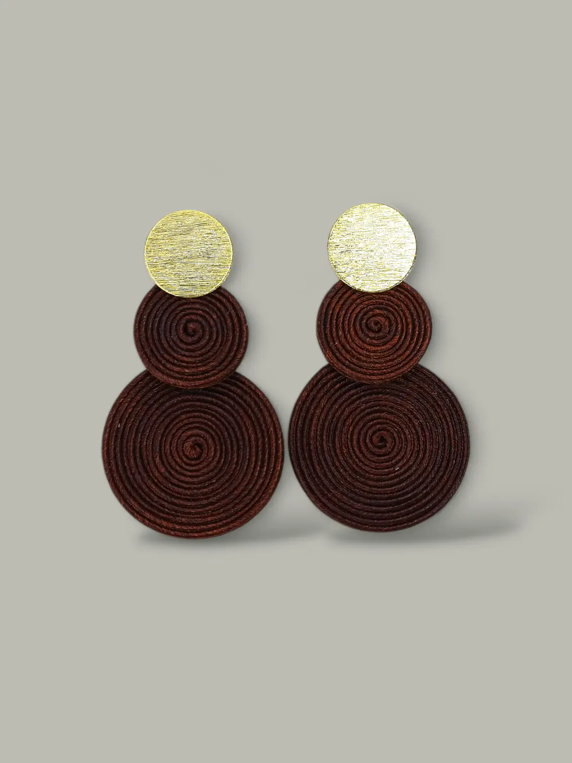 Aretes Mini Doble soutache 5