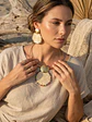 Set de Aretes y Gargantilla  en palma de iraca - Miniatura 1