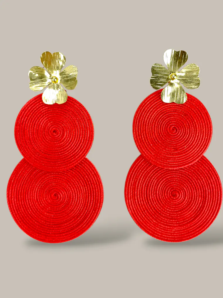 Maxi Arete Soutache Doble 6
