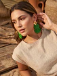 Maxi Arete Soutache Doble - Miniatura 1