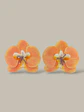 Maxi Arete Orquídea - Miniatura 5