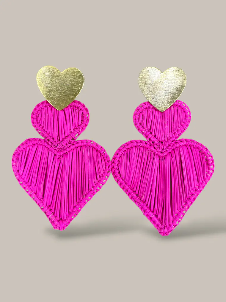 Maxi Aretes en Corazones  6