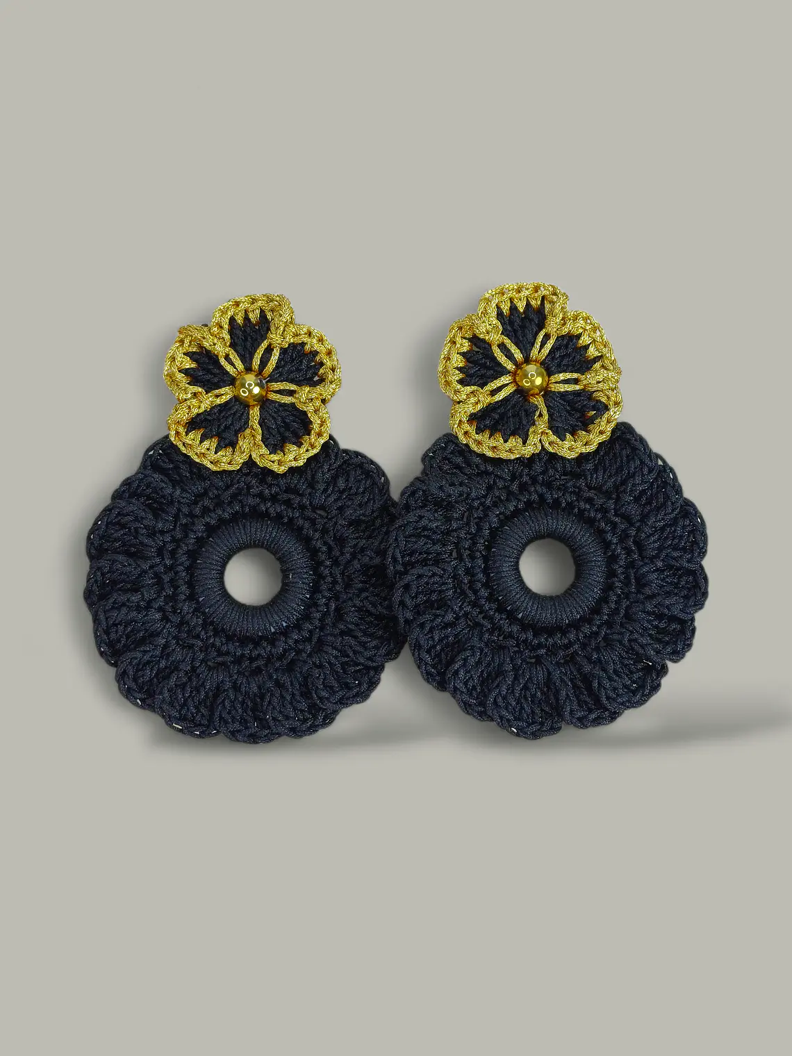Maxi Arete en Crochet- Mayorista 2