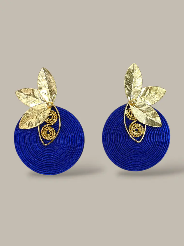 Maxi Arete Media flor Soutache 2
