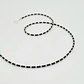Collar Choker Negro Plateado - Miniatura 2