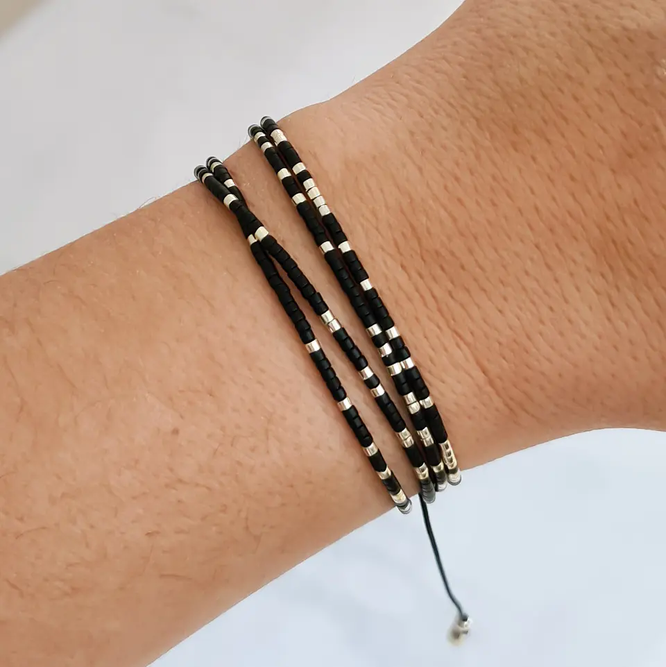 Pulsera Andrea Noche Plateada 3