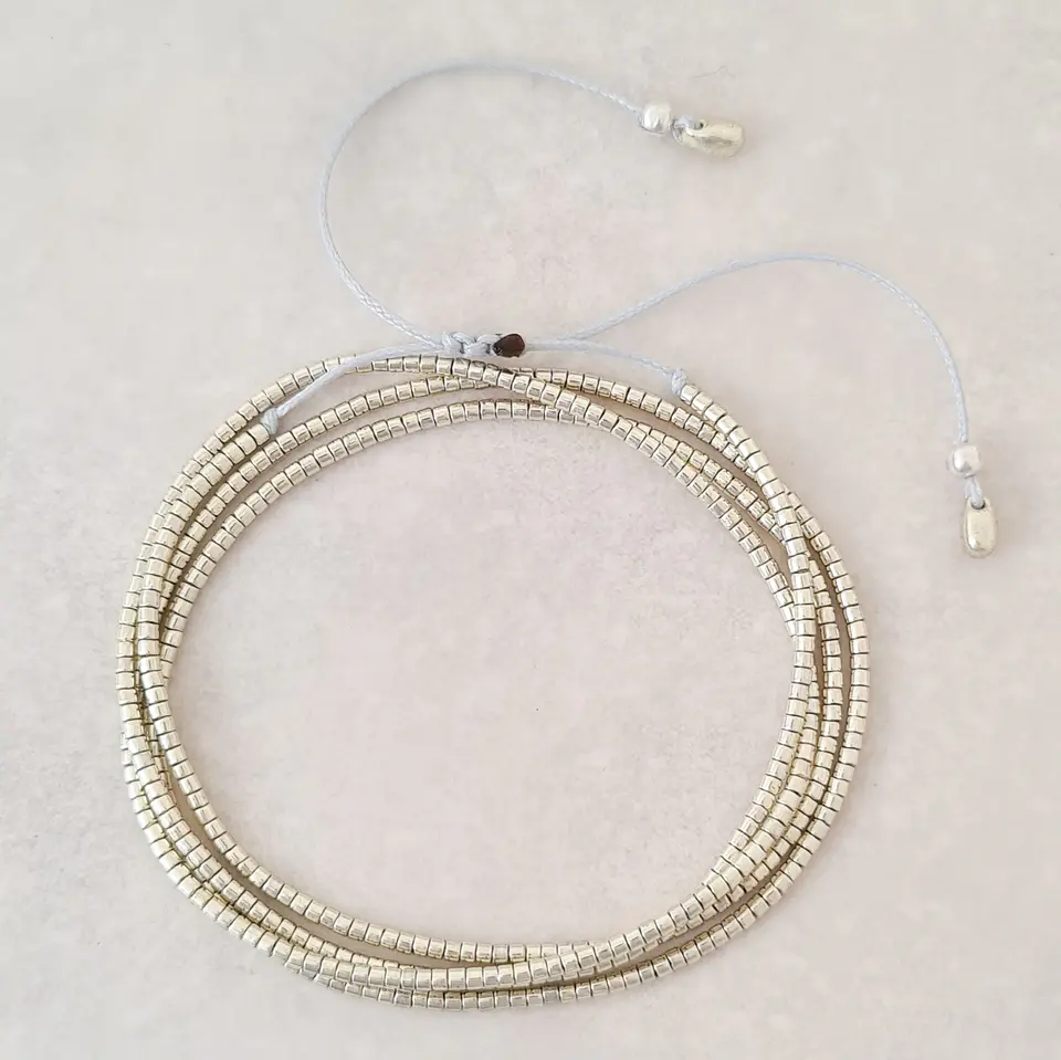 Pulsera Andrea Plateada 1