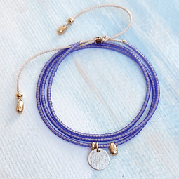 Pulsera Joy Morada