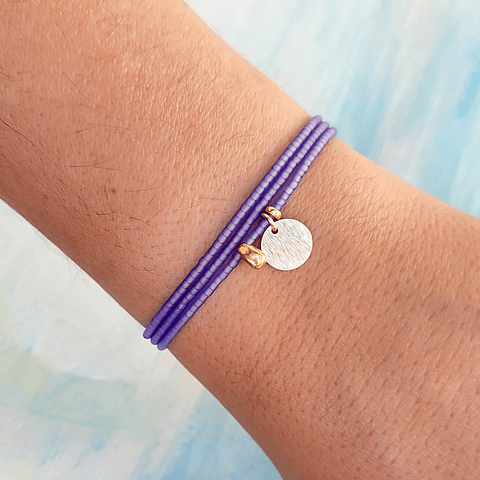 Pulsera Joy Morada