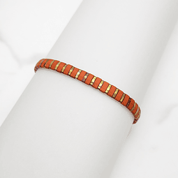 Pulsera Bamboo Ladrillo