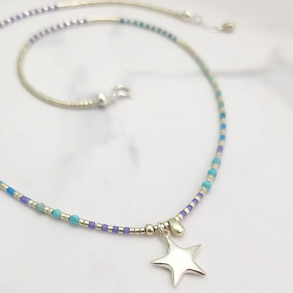 Collar Celeste 4