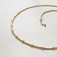 Choker Pelotitas Doradas - Miniatura 1