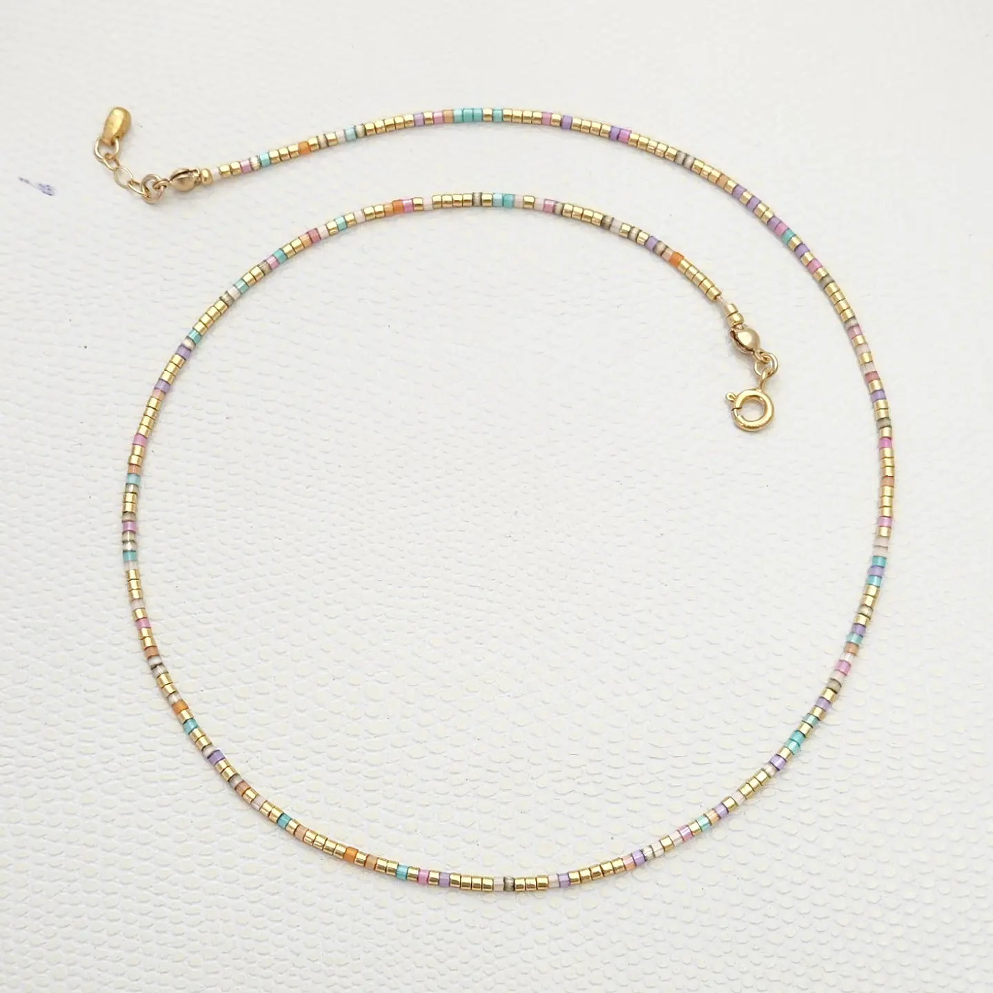 Collar Choker Iris Dorado 1