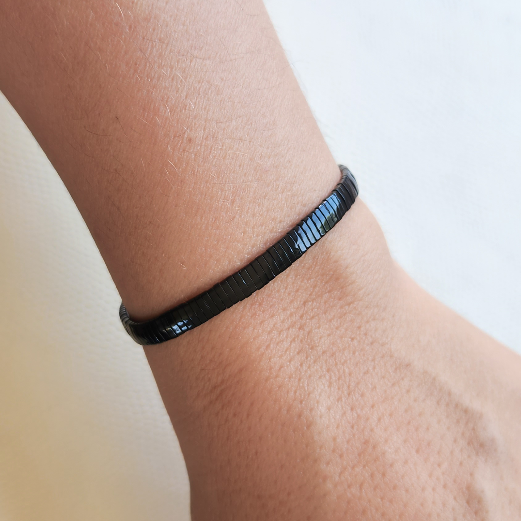 Pulsera Bamboo Negra