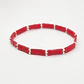 Pulsera Bamboo Rojo Plata - Miniatura 2
