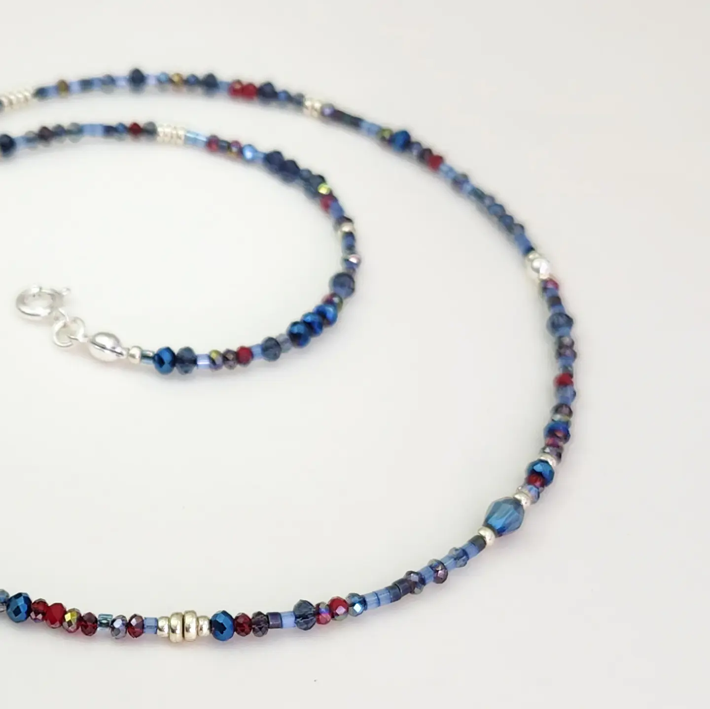 Choker Cristal Azul 1