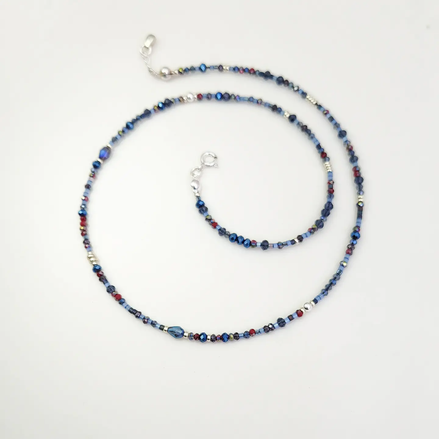 Choker Cristal Azul 2