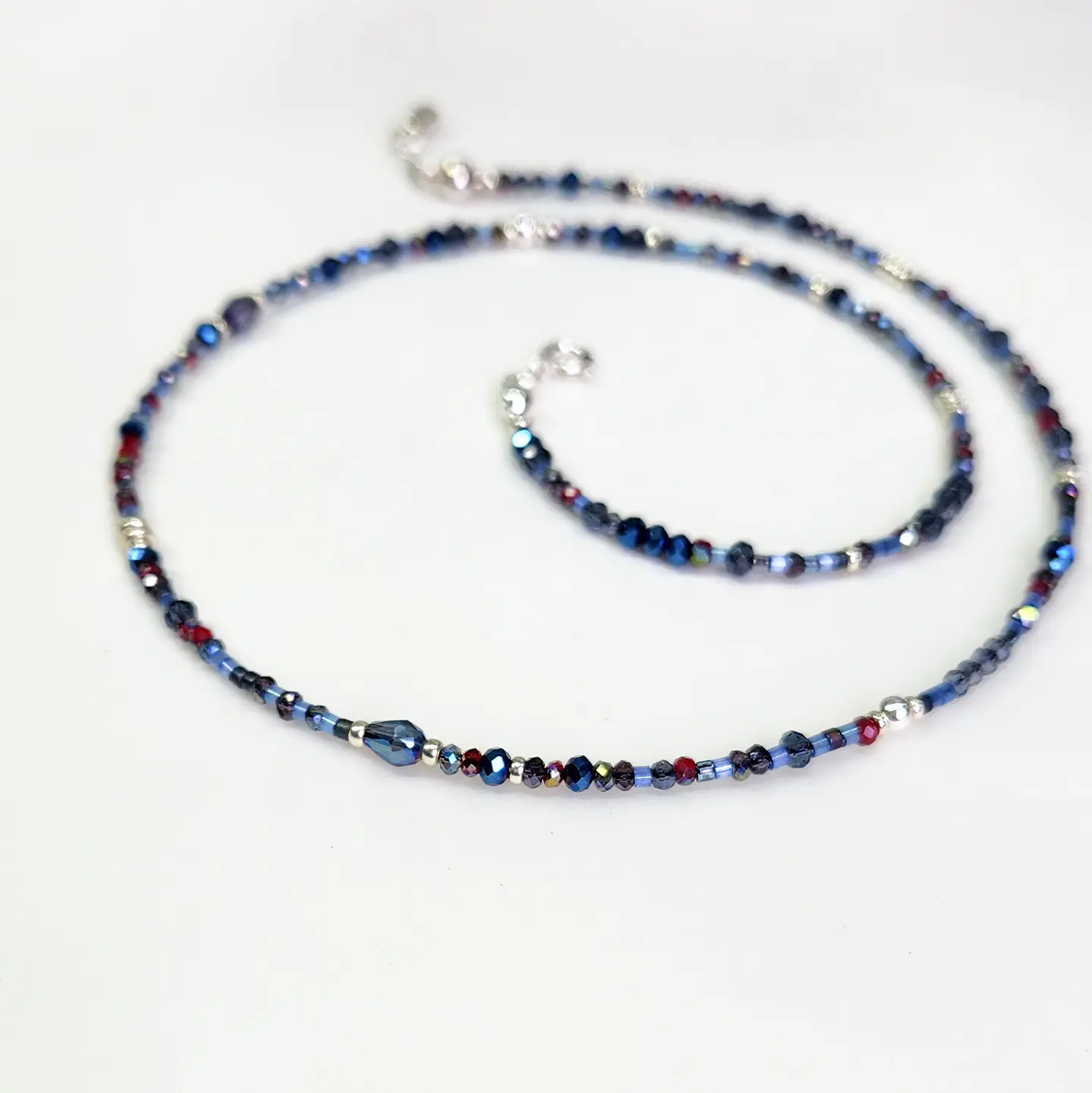 Choker Cristal Azul 3