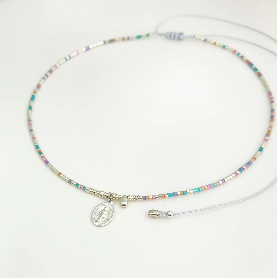 Collar Ajustable Virgen de los Rayos 1