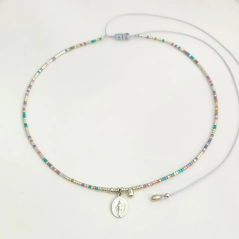 Collar Ajustable Virgen de los Rayos 3