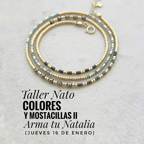 Taller Nato: Colores y Mostacillas II, Arma tu Natalia (16-01)