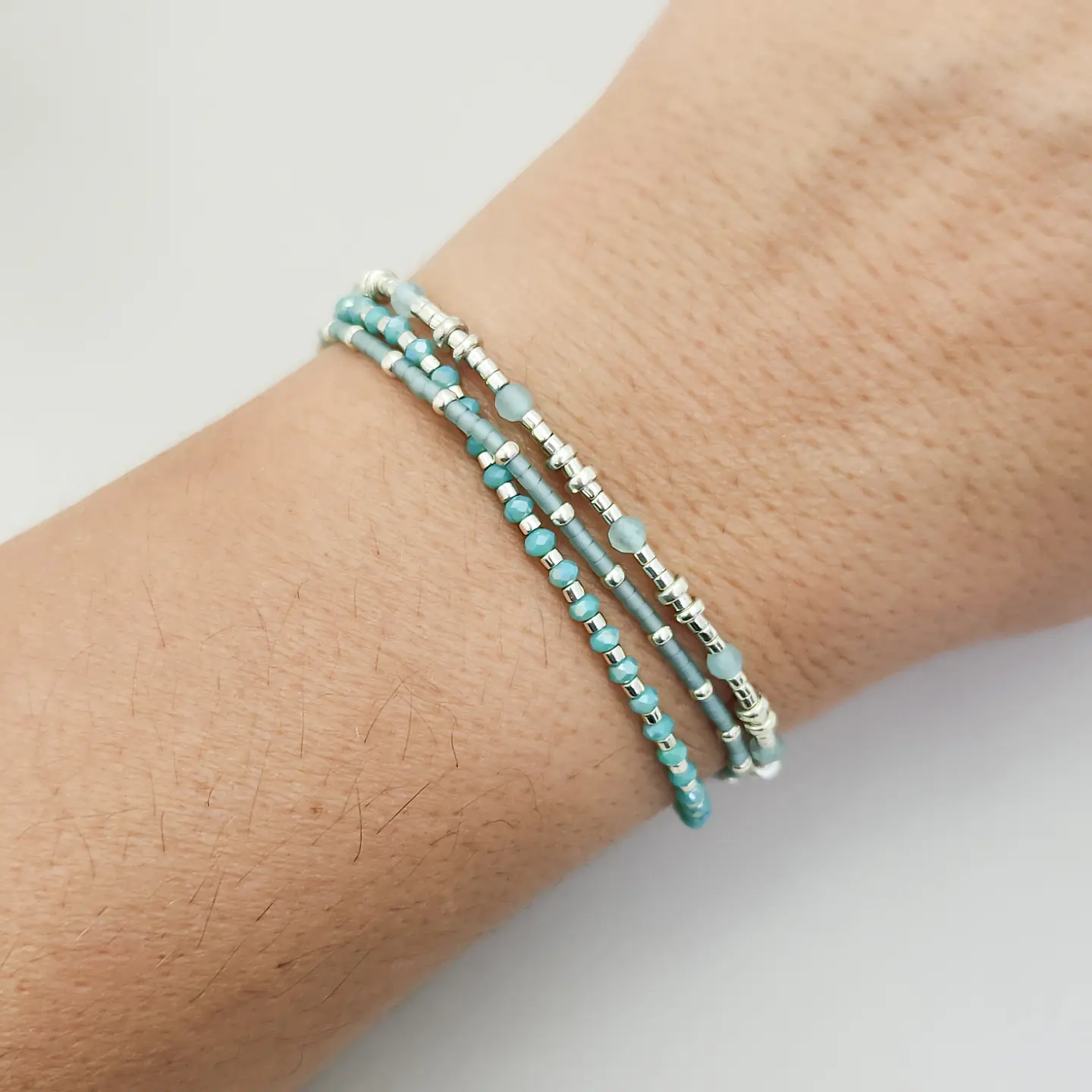 Macramé Tres Turquesa 2