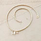 Collar Plateado Cuarzo Cristal - Miniatura 2