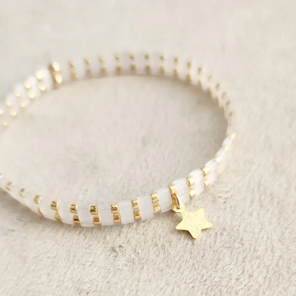 Pulsera Bamboo Nude Estrella 3