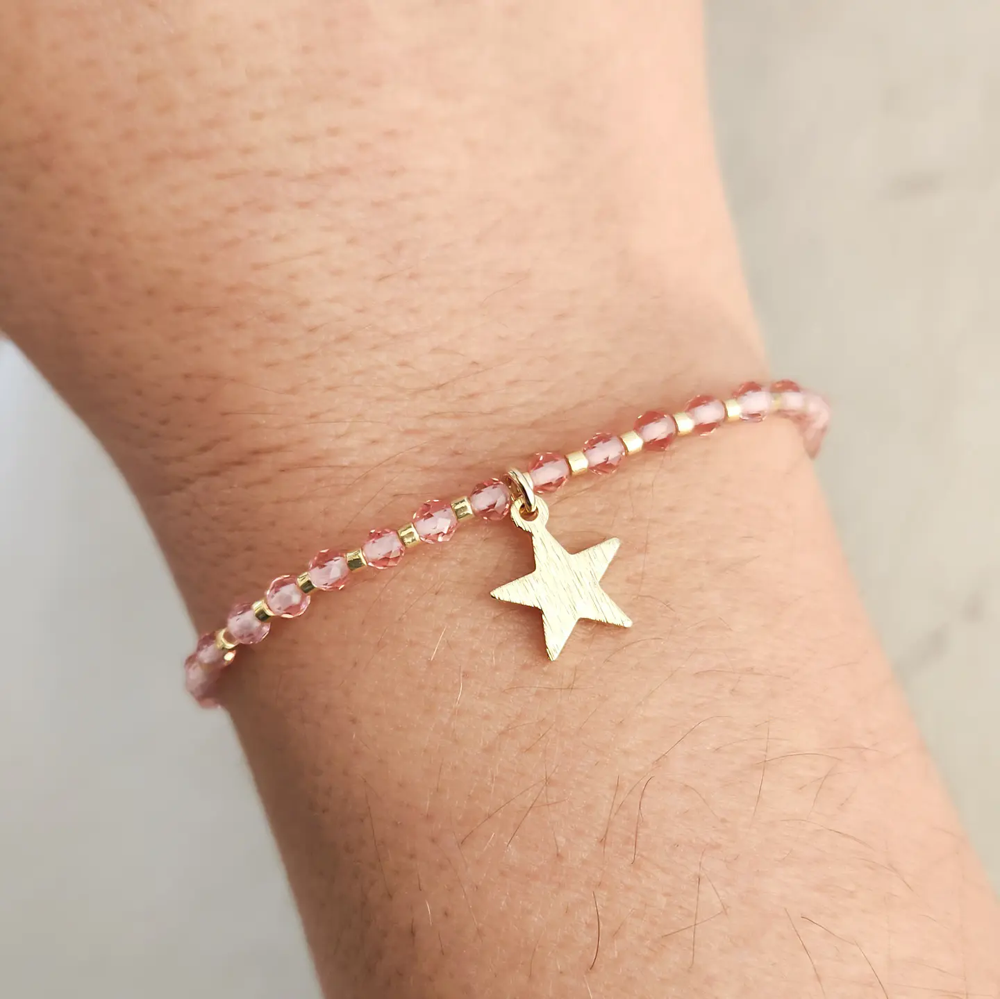 Pulsera Berny Rosada Estrella 2