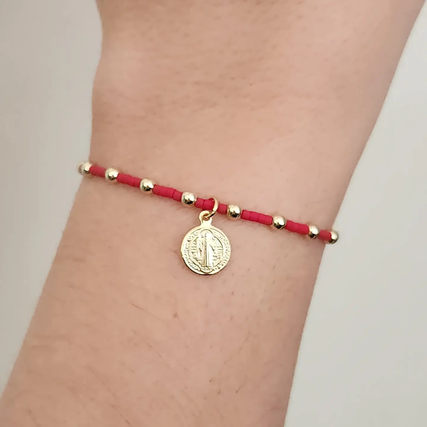 Pulsera Denario San Benito 1