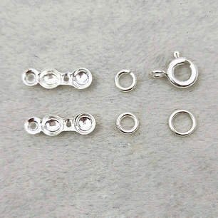 Pack terminaciones Plata 925