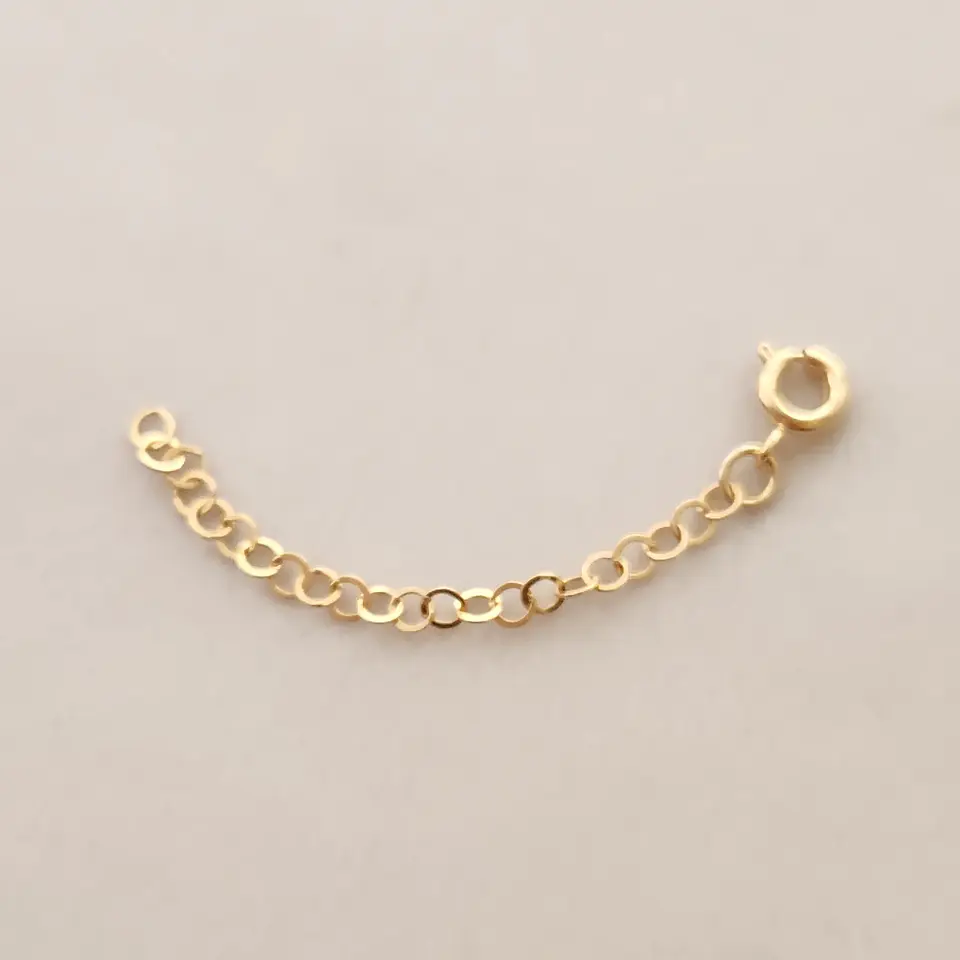 Cadena Alargue Baño Oro 18k 1