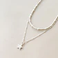 Conjunto Plateado Pelotitas - Miniatura 4